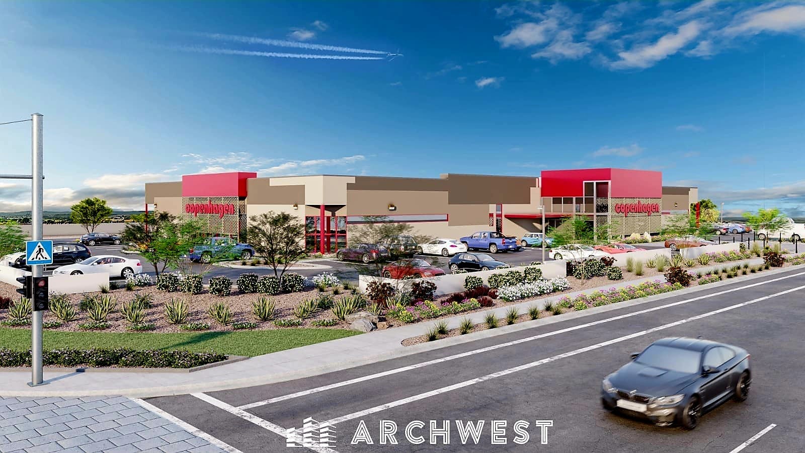 19. 3D Render of a Retail Store, Arizona, USA